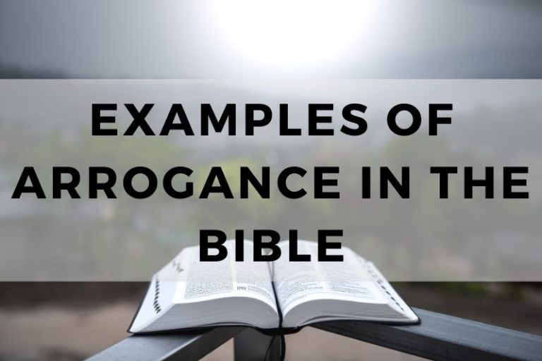 Examples of Arrogance in the Bible