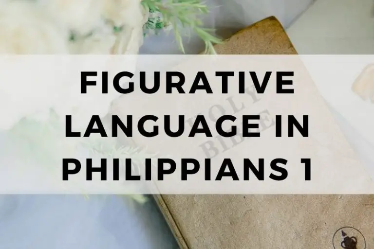 Figurative Language in Philippians 1