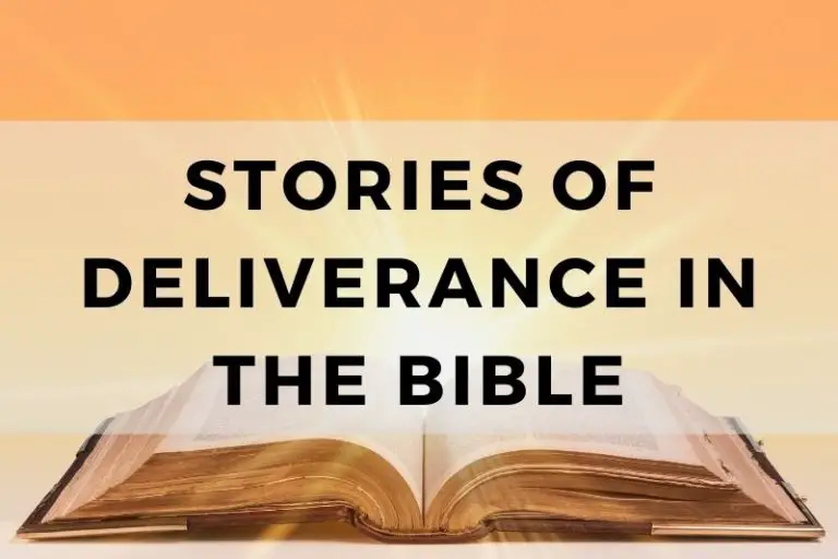 Stories of Deliverance in the Bible