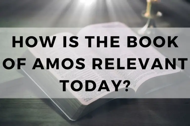 How Is the Book of Amos Relevant Today