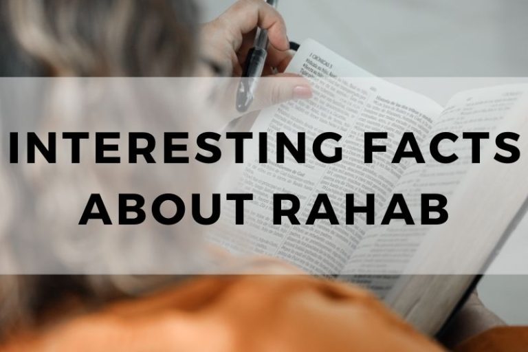 Interesting Facts About Rahab