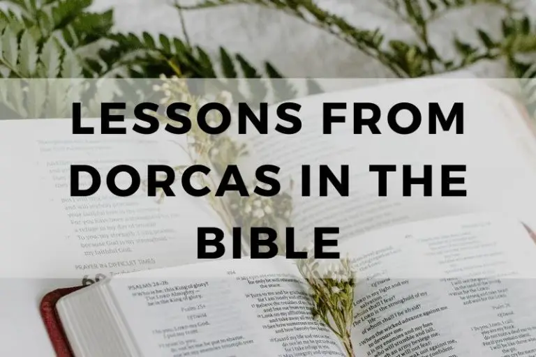 Lessons from Dorcas in the Bible