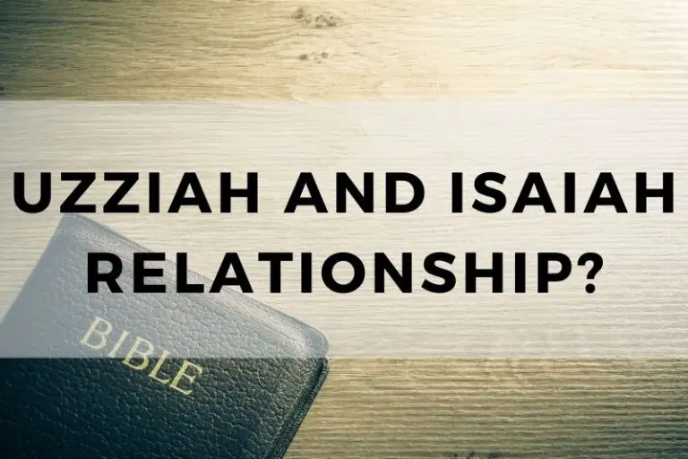 Uzziah and Isaiah Relationship