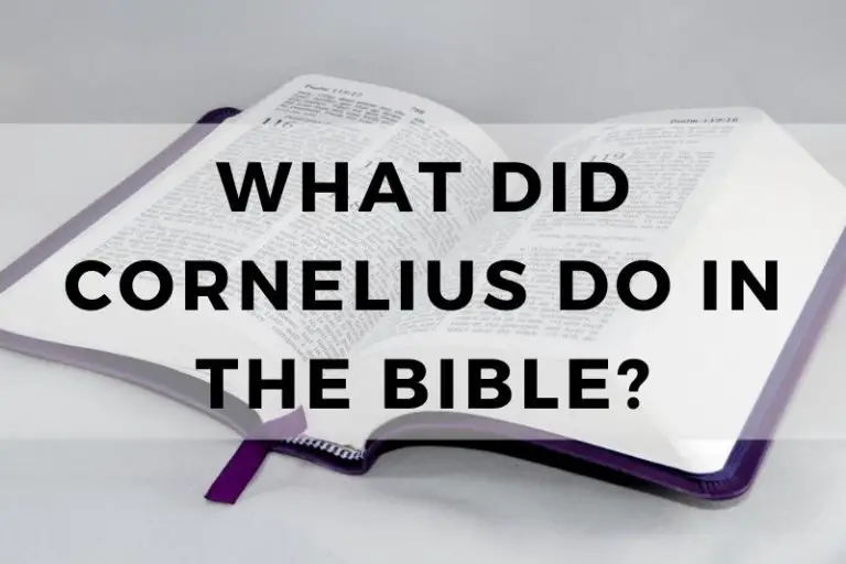 What Did Cornelius Do in the Bible