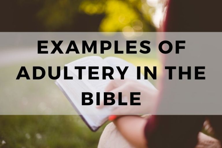 Examples of Adultery in the Bible