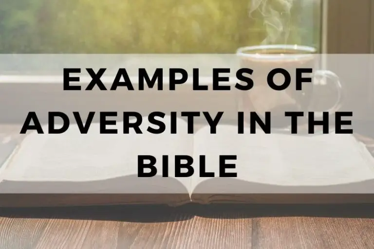 Examples of Adversity in the Bible