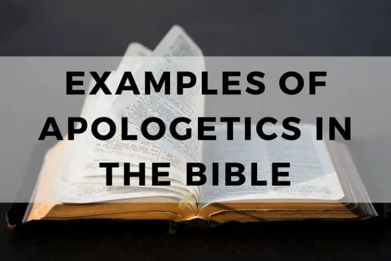 Examples of Apologetics in the Bible