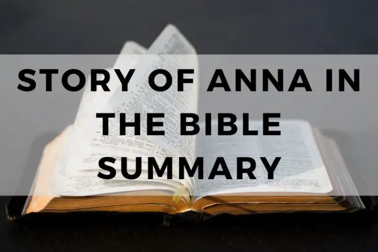 Story of Anna in the Bible Summary