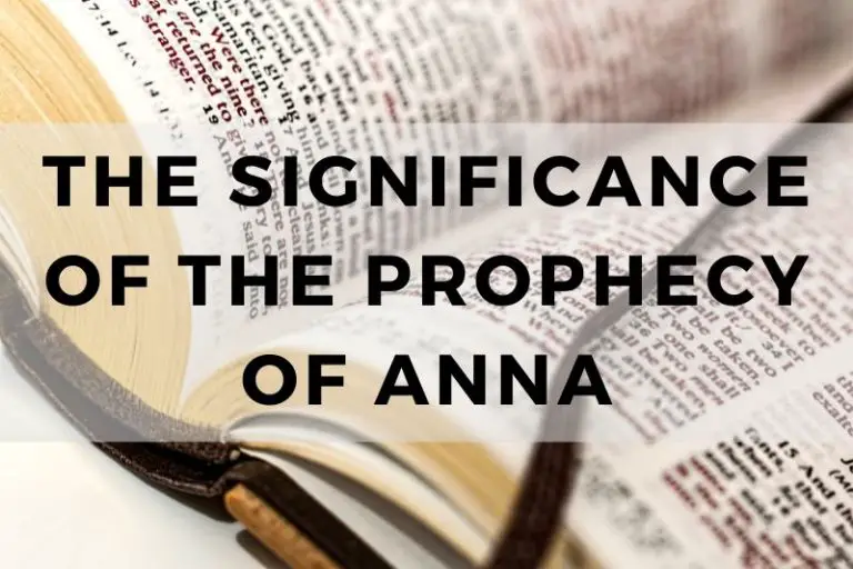 The Significance of the Prophecy of Anna