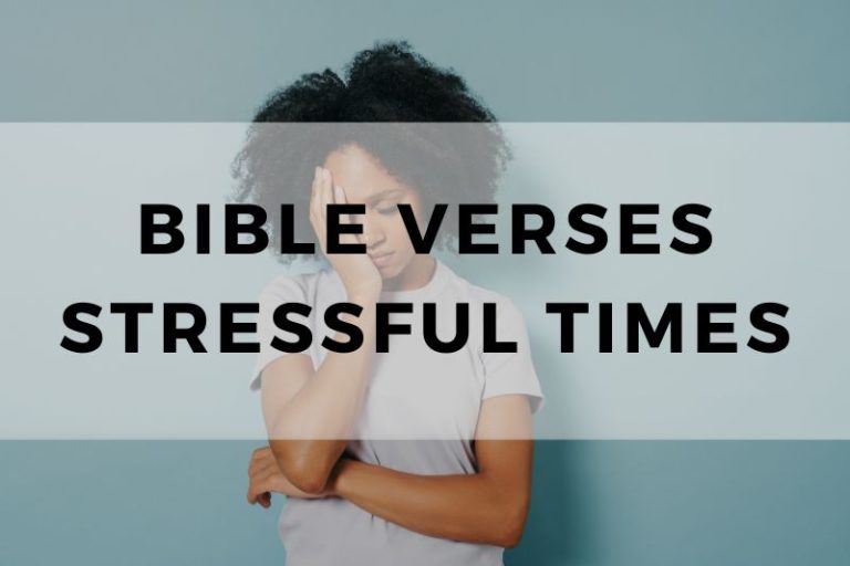 Bible Verses for Stressful Times