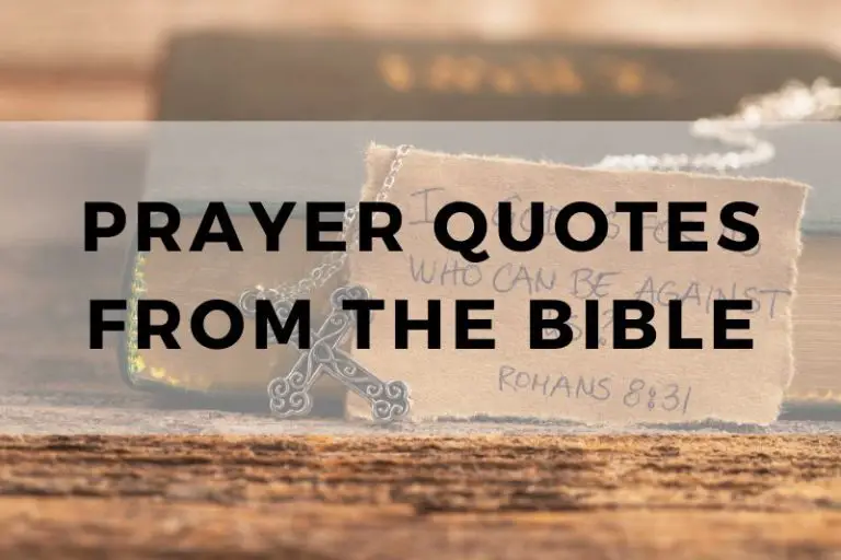 Prayer Quotes From the Bible